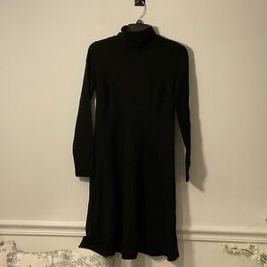 Seraphine Black Long Sleeve Dress